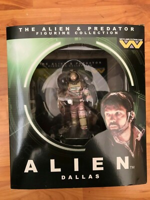 THE ALIEN & PREDATOR FIGURINE EAGLEMOSS COLLECTION ISSUE 6 DALLAS FIGURE ALIENS