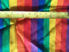 Rainbow Colored Fabric for Quilting 