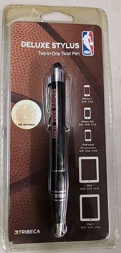 NBA DELUXE STYLUS TWO IN ONE TWIST PEN NY KNICKS - Foto 2 di 3
