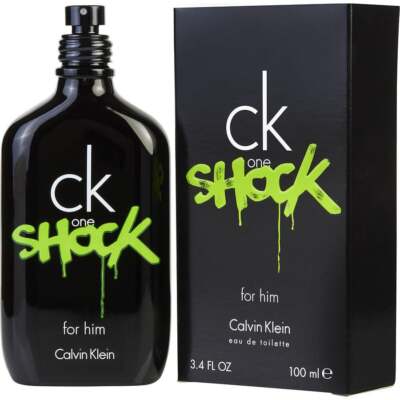 Ck One Shock EDT Spray 3.4 Oz For Men by Calvin Klein