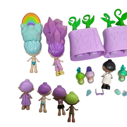 Lot Skyrocket Blume Secret Surprise & Baby Pop Dolls Figures Squishy Foam Hair - Picture 12 of 15