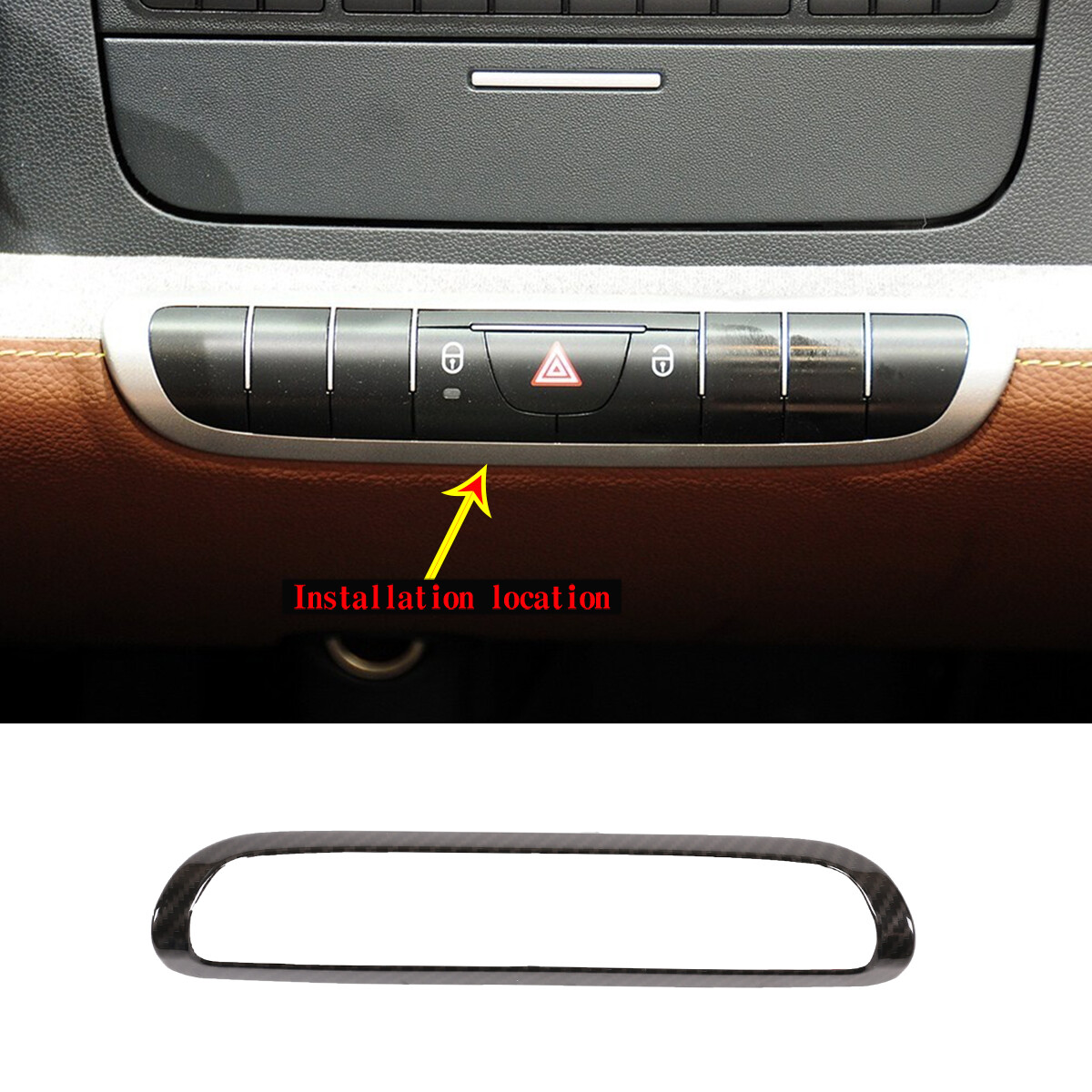 4x Chrom Fensterheber-Abdeckungen Für Mercedes C-Klasse W205 & GLC - Edle Aufwertung