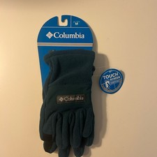 Columbia Youth Fleece Fast Trek Gloves Medium, Touch Screen Compatible