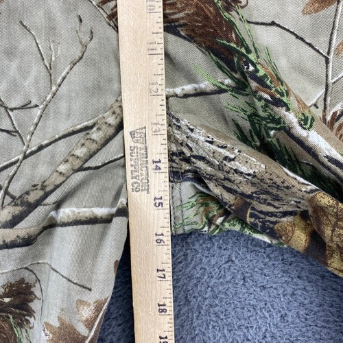 Realtree Mens Camo Cargo Pants Size 36-38 L Cotton Blend Outdoor Hunting - Picture 6 of 11