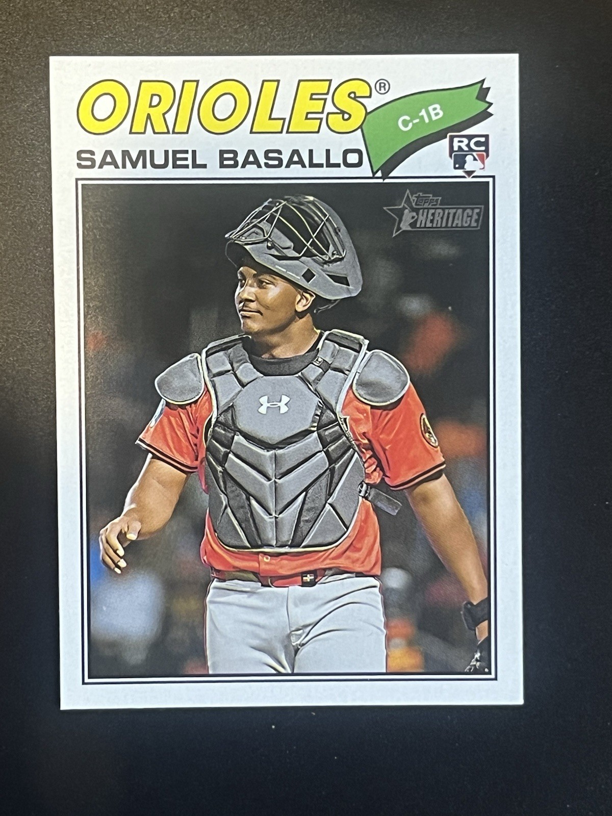 2026 Topps Heritage Samuel Basallo #175 Rookie RC Orioles