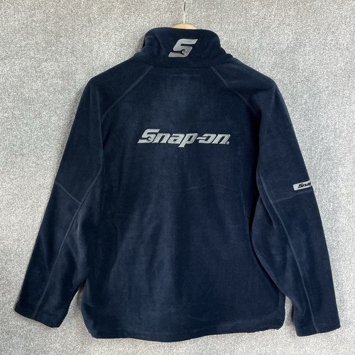 Snap On Jacket Fleece 2XL Mens Navy Blue Mechanic Garage XXL - Picture 18 of 24