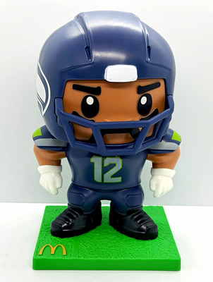 McDonald's Exclusive Seattle Seahawks #12 Bobblehead Figure w/ Box