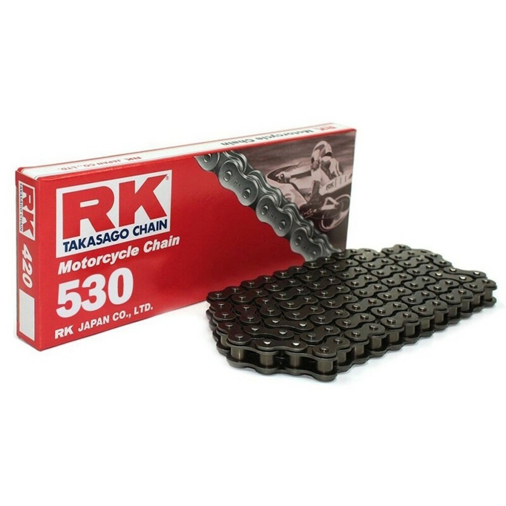 RK 530M Chain With 120 Links Black For Motorcycle Parts Accessories