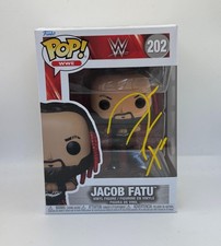 Jacob Fatu "Samoan Werewolf" AUTOGRAPH Signed WWE Wrestling 202 Funko Pop ACOA