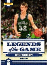 2009-10 Panini #6 Detlef Schrempf Legends of the Game BK3