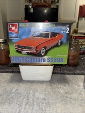 AMT Ertl 1/25 Muscle Cars 1969 Chevrolet Camaro SS396 BOX Sealed Model Kit Craft