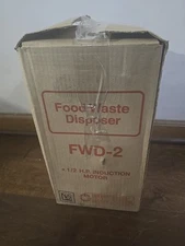 Insinkerator Food Waste Disposer 1/2HP Induction Motor FWD-2 New Old Stock