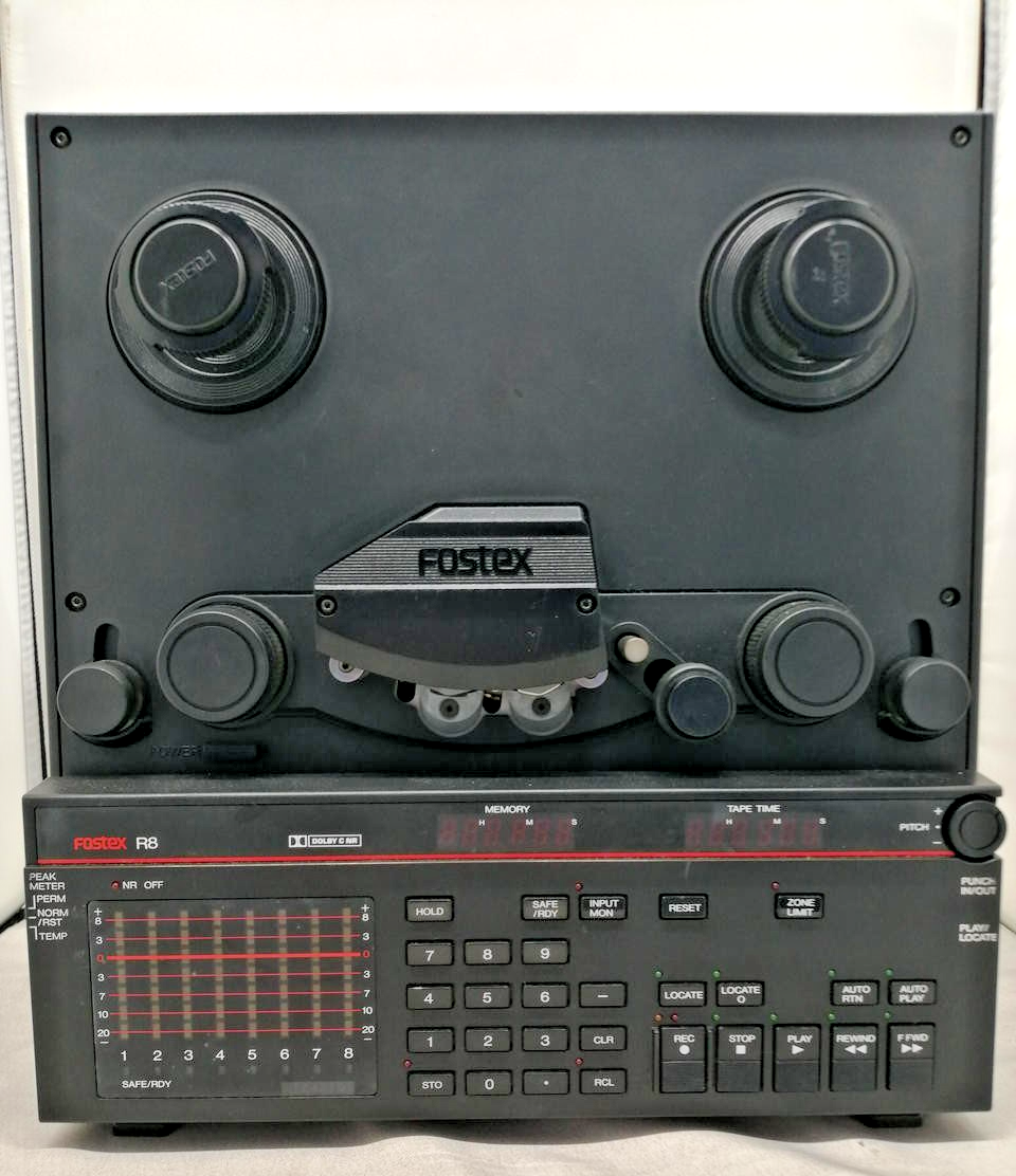 Fostex R8 Reel to Reel Tape Deck Open Reel Deck Audio Vintage | eBay