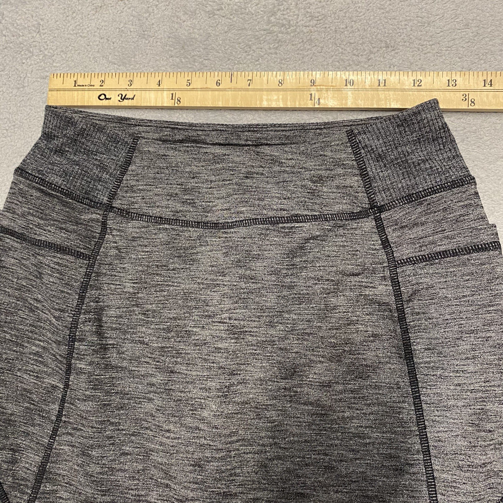 Athleta Excursion Skort XS Gray Lined Stretch Pic… - image 4