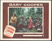 Distant Drums 11x14 Color Lobby Card #5 Gary Cooper Mari Aldon