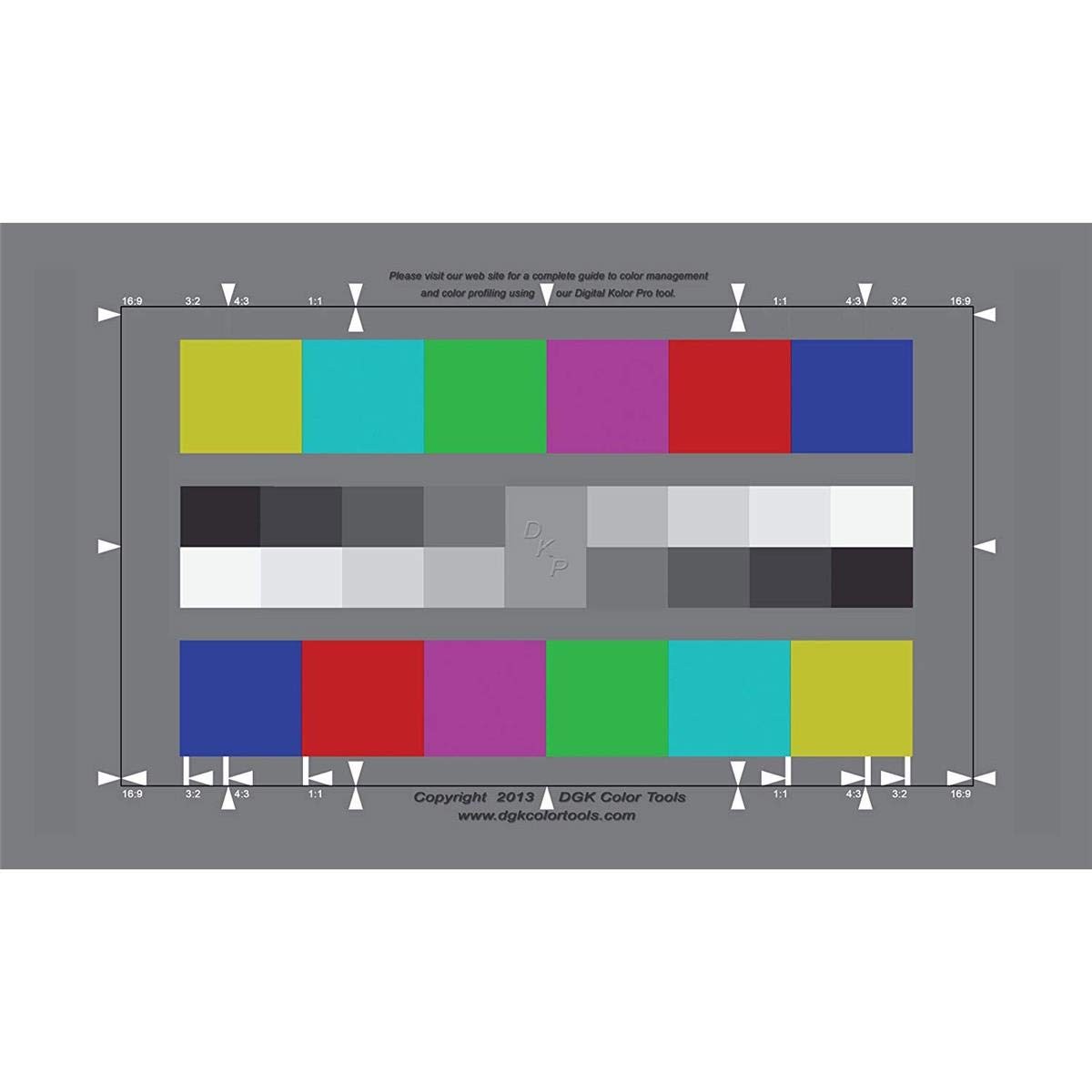 チャートギャラリー standard Chart Gallery2.0 2-Pack Large 169 Color Calibration and Video Chip Chart for