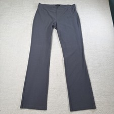 Eileen Fisher Pants Womens Gray Viscose Stretch Pull On Minimalist. Small Comfy