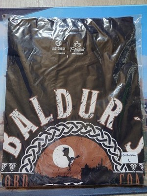 Lootchest T-Shirt Gr. L  Motiv Baldurs Gate