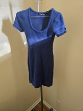 Planet Gold Short Sleeve Pullover Dress