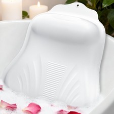 Bath Pillow for Tub, Adjustable Silicone Bathtub Pillows for Head and Neck, 0...