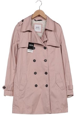 Esprit Mantel Damen Jacke Parka Gr. S Baumwolle Pink #7ps2lt0