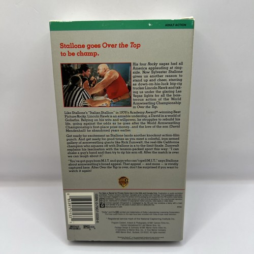 Over the Top VHS 1993 Sylvester Stallone - Bild 2 von 3