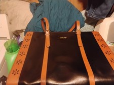 BOSTANTEN Laptop Bag for Women 15.6 inch Computer Leather Briefcase Vintage Work