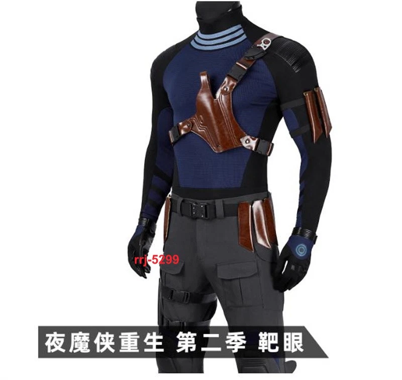 Daredevil: Born Again Season 2 Bullseye Costume Outfit Cosplay Shoes Halloween - Image 3 of 4