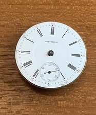 Waltham Pocket Watch Movement Gr. No. 85 Model 1883 Sz. 18s 17j Hunting