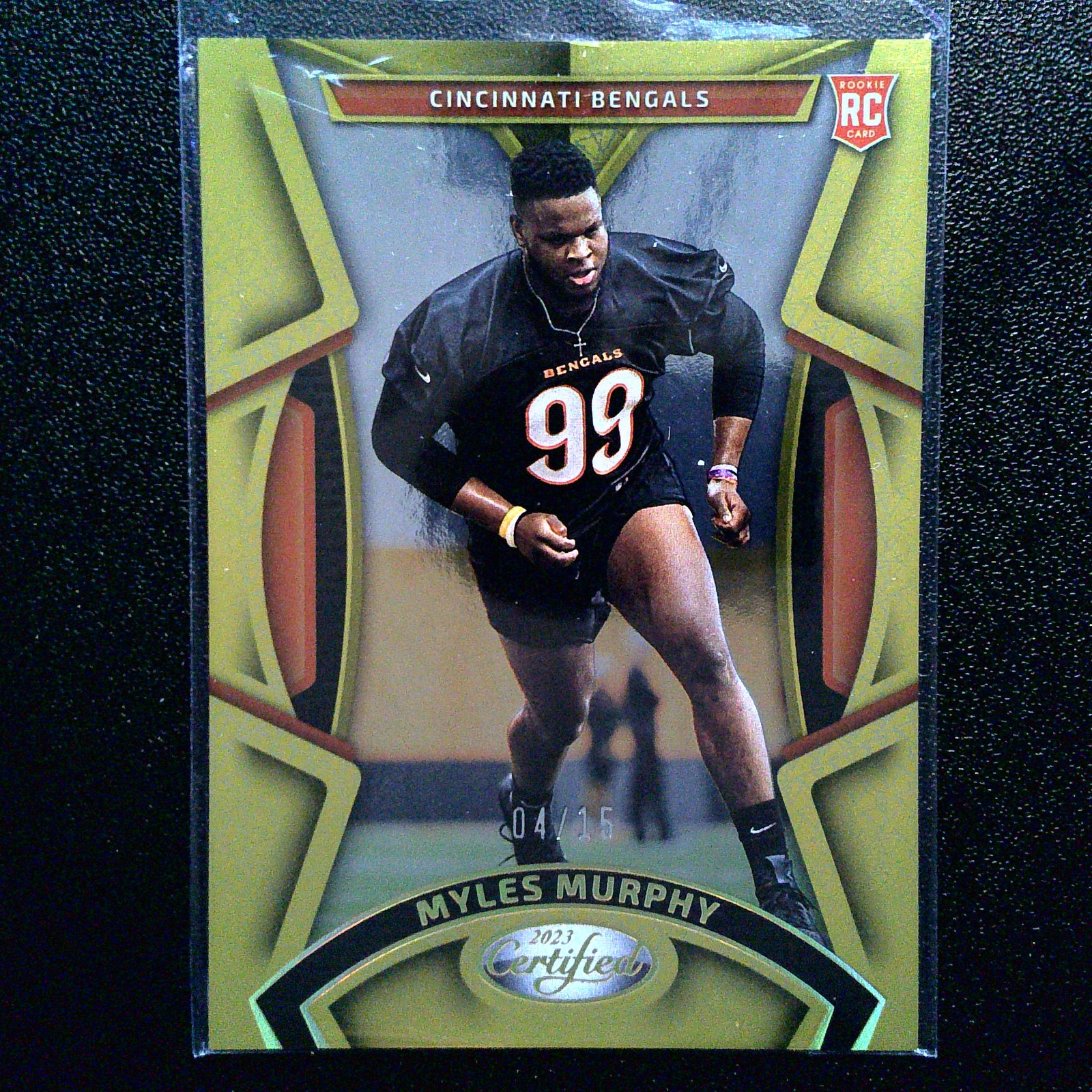 Myles Murphy Panini Certified #115 Gold Mirror