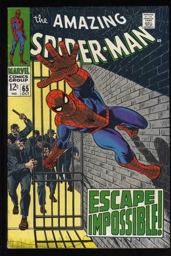 Amazing Spider-Man #65 FN+ 6.5 The Impossible Escape! Foggy Nelson Cameo!