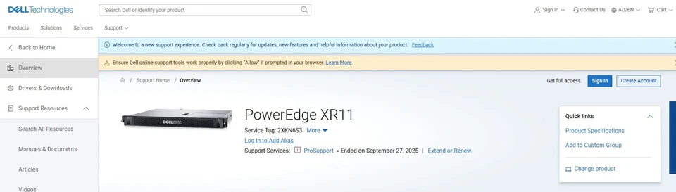 NEW in BOX Dell PowerEdge XR11 Intel Xeon Silver 4314 2.4G 64GB RAM  - Image 2 of 4