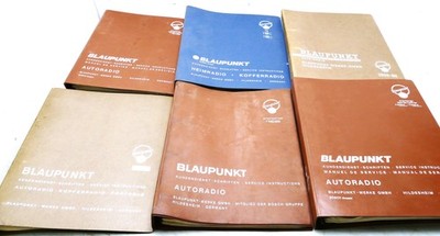 Blaupunkt Autoradio Manuals Sammlung Serviceunterlagen Schaltplan Konvolut