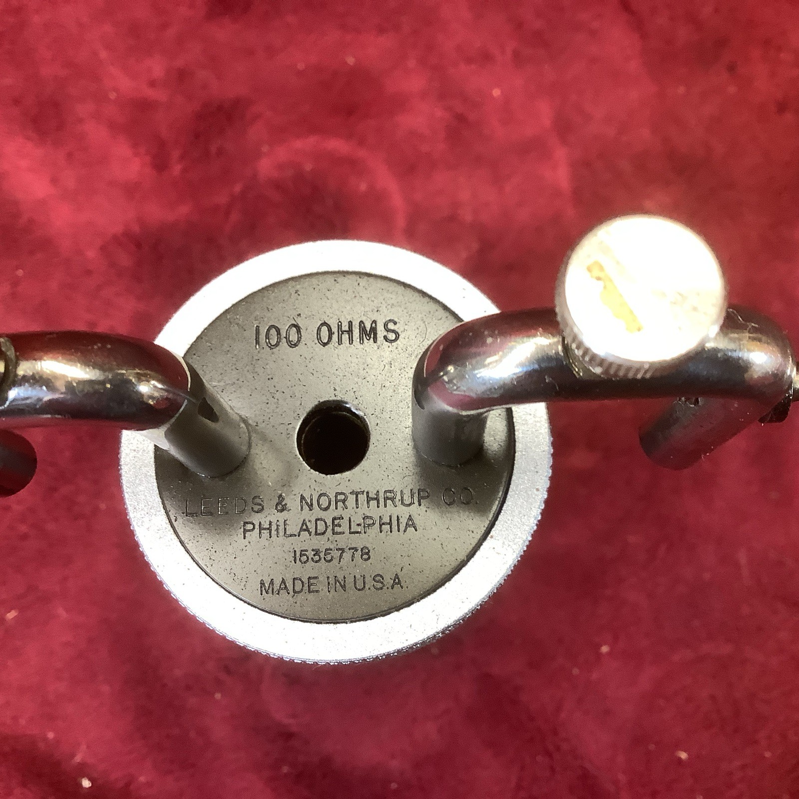 Leeds & Northrup 100 Ohms Precision Resistor 1535778 from Instrumentation Lab