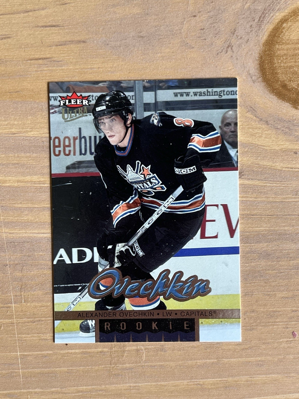 Alex Alexander OVECHKIN FLEER ULTRA RC 2005-06 #252 NEW ALL TIME GOALS LEADER