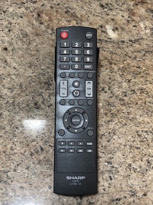 SHARP OEM LCDTV LC-RC1-14 TV Remote Control -LCRC114 WORKS ! Original
