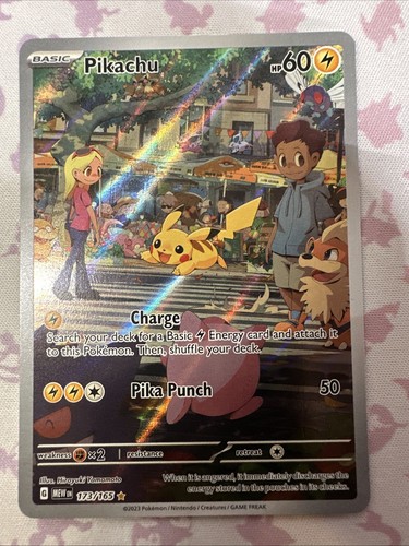 Pikachu 173/165 Sv: Scarlet & Violet 151 Holo
