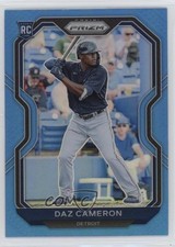 2021 Panini Prizm Tier II Carolina Blue Prizm Daz Cameron #177 13u1