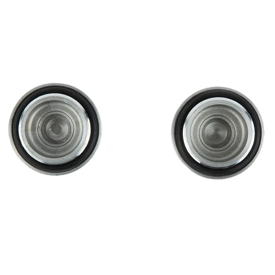 2pc Engine Valve Tappet Adjustment Cover Cap High Quality O-Ring 17mm For Honda - Image 3 of 4