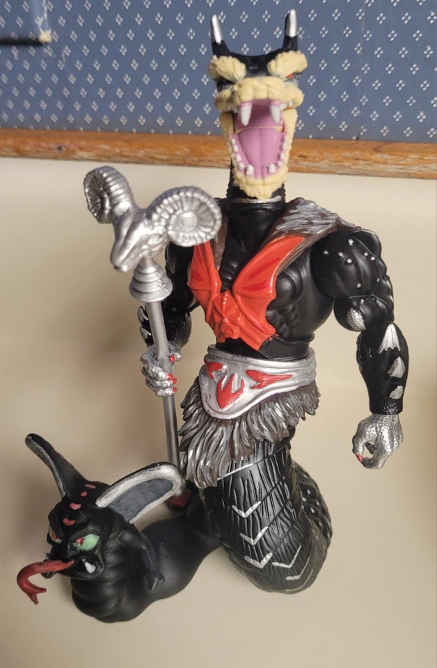 MOTU Masters of the Universe Origins PERSONALIZADO Dragon Master Ninjor con Minion Foto 2 de 4