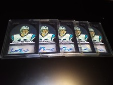 ( 5 ) including #1/25 Black Refractor 2006 Bowman Sterling Brett Basanez Auto RC