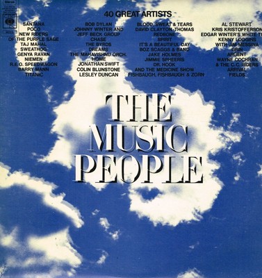 Various Artists Music People - 40 Great Artists triple LP vinyl UK Cbs 1972