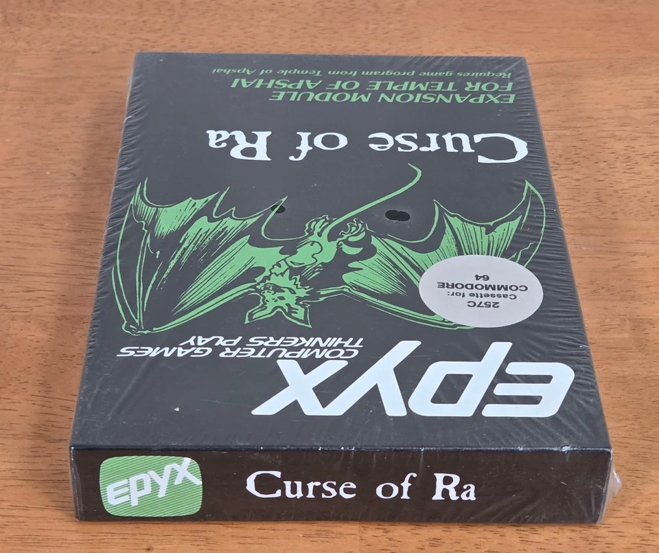 New Sealed Curse of Ra Apshai Commodore 64 Epyx Big Box Game CIB Cassette RPG - Image 4 of 4