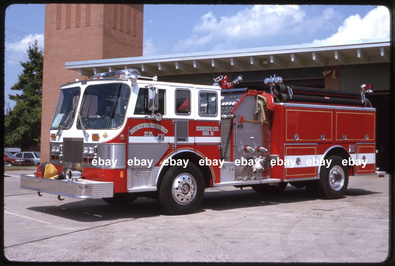 Murfreesboro TN 1988 Hahn pumper Fire Apparatus Slide