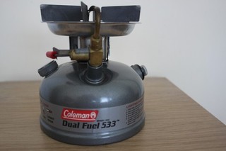 Coleman 533 Dual Fuel Stove in VGC