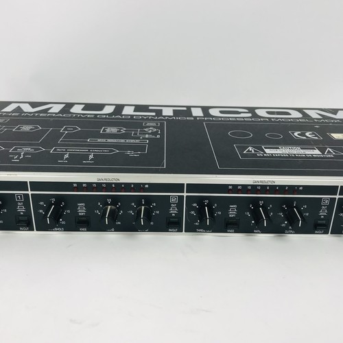 Behringer MDX 2400 Multicom Dynamic Processor Quad Dynamics - Picture 3 of 10