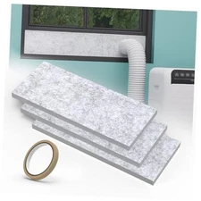 Double Layer Insulation Foam Panels for Portable Air Conditioner Window Vent 