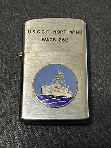 USCG NORTHWIND WAGB 282 VULCAN COAST GUARD LIGHTER vintage