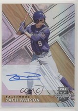 2019 Panini Elite Extra Edition Auto Zach Watson #79 Auto s3g