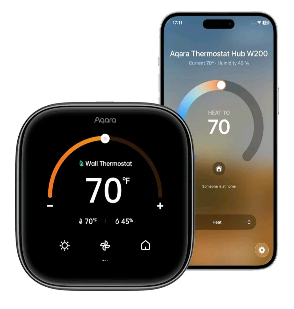 Aqara Smart Thermostat W200 Touchscreen